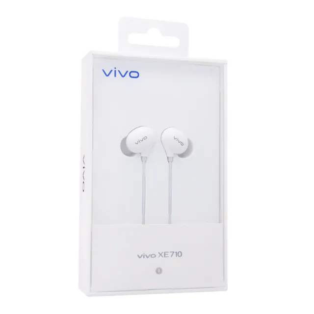 【vivo】XE710 HiFi入耳式 Type-C線控耳機 - 白色(原廠盒裝)