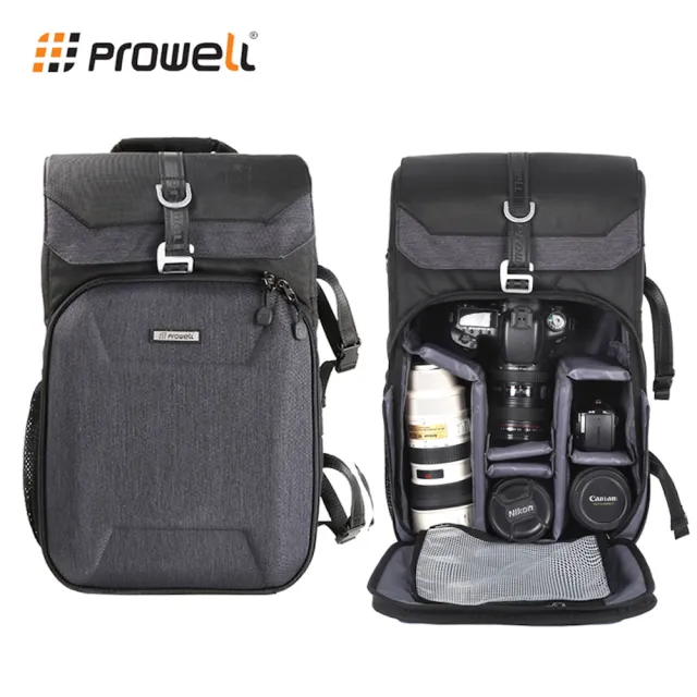 【Prowell】雙11 兩機多鏡EVA硬殼相機後背包相機保護包攝影包大容量後背包 WIN-22334 包包