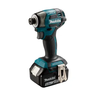 【MAKITA 牧田】18V鋰電無碳刷衝擊起子機 日本製 6.0Ah雙電組(DTD173RGE)