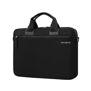 【Samsonite 新秀麗】DENDI-ICT BP5*002-14/13吋筆電手提/側揹包-黑色(電腦包)