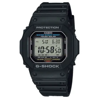 【CASIO 卡西歐】G-SHOCK經典方形電子錶(G-5600UE-1)