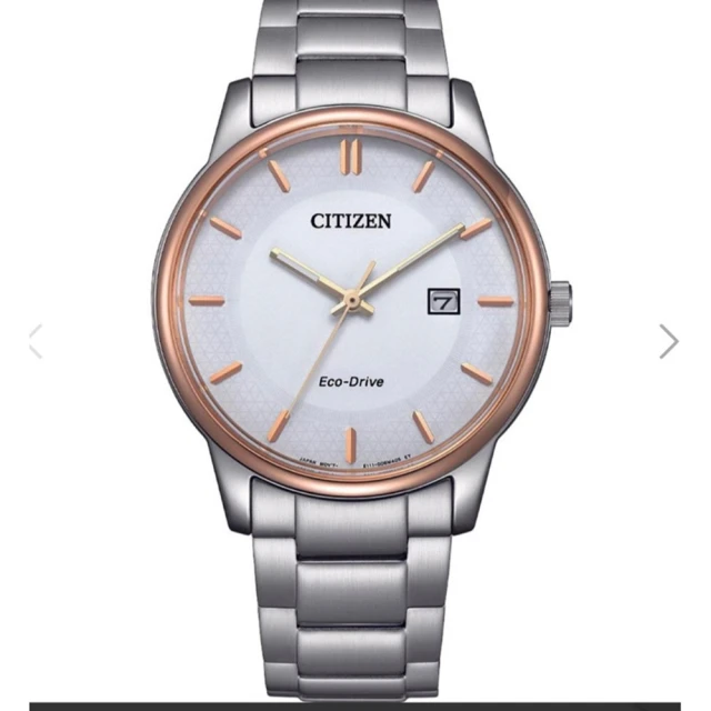 CITIZEN 星辰 官方授權C1 光動能經典手錶-白-40mm(BM6979-74A)