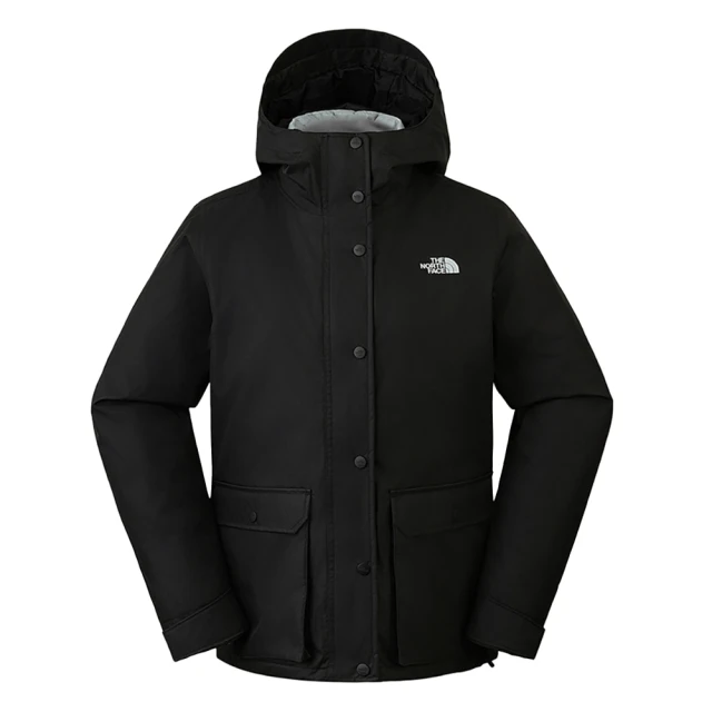 The North Face TNF 連帽羽絨內裡三合一外套 W TRAVEL TRICLIMATE JACKET - AP 女 黑(NF0A88RW7O1)