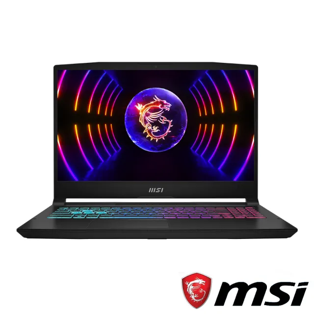 【MSI】Pokemon 快充★ 15.6吋i7 12代 RTX4060電競筆電 (Katana/i7-12650H/16G/1TB/W11/071TW)