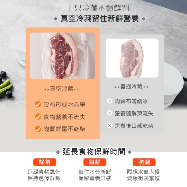 【麥瑞】SGS認證 食品級加厚真空袋 15x20cm/100入(封口機真空袋 密封袋 保鮮袋 真空包裝袋 收納保鮮袋)