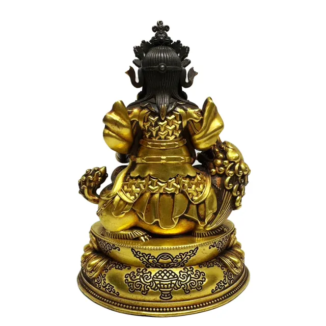 【林海陽】鎏金佛像(黃財神)