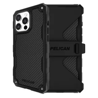 【PELICAN】美國 Pelican 派力肯 iPhone 16 Pro Max Shield 防護盾 MagSafe 防摔手機殼 - 碳纖紋理