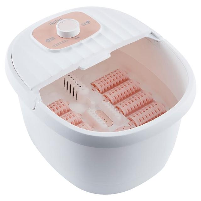  IK-FM5602 電動按摩椅採用12kg機身量化設計，輕巧易收納，附人體工學提把，提供左右全足8顆按摩功能。內建恆溫系統，舒適溫暖，符合人體工學設計，讓您在家也能享受專業按摩體驗。 