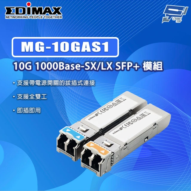 CHANG YUN 昌運 EDIMAX 訊舟 MG-10GAS1 10G 光纖模組