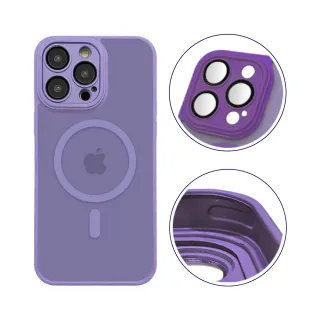 【RedMoon】APPLE iPhone16 Pro Max 6.9吋 / i16Pro 6.3吋 鏡頭全包式MagSafe磁吸 磨砂霧面防摔手機殼