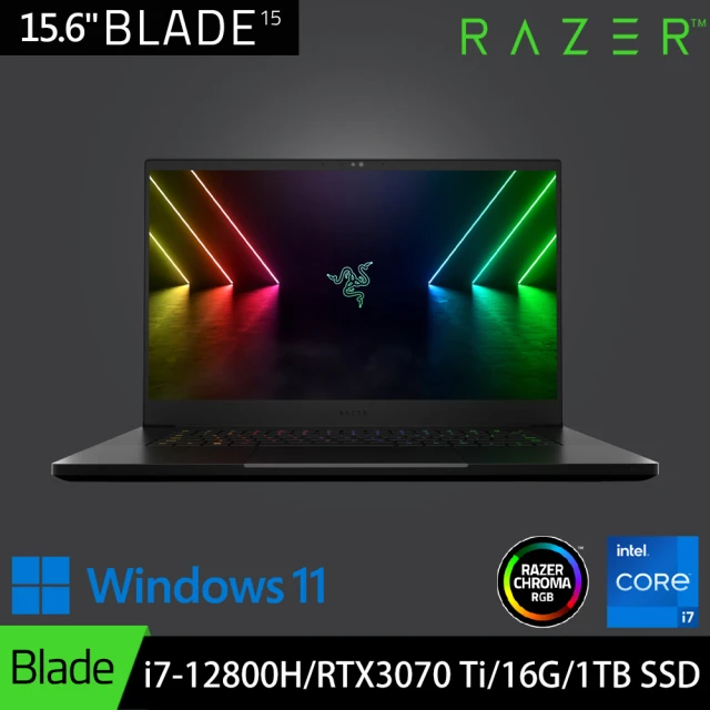 【Razer 雷蛇】★全新福利品★Blade 15吋i7 RTX 3070 Ti電競筆電_RZ09-0421NKD3-R3K1(i7-12800H/16G/1TB)