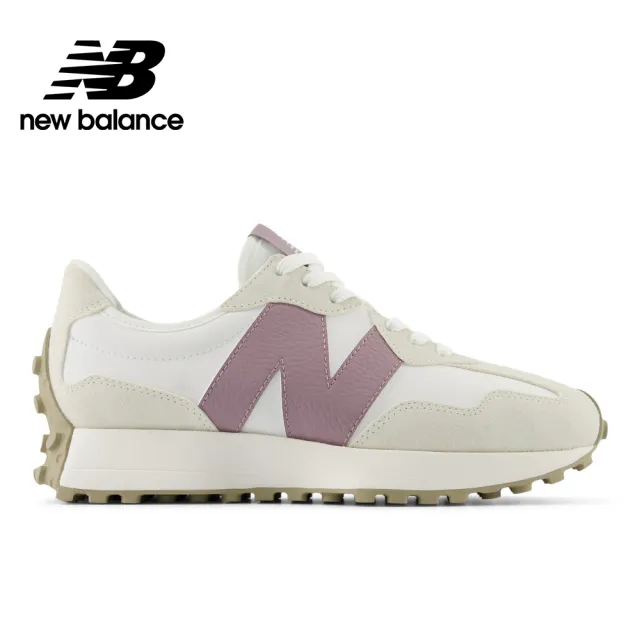 【NEW BALANCE】NB 復古鞋/運動鞋_女性_碳灰色_WS327PL-B_黑芝麻歐蕾(MOMO獨家販售)