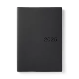 【MUJI 無印良品】月週筆記本/2024年12月開始/深灰.B5