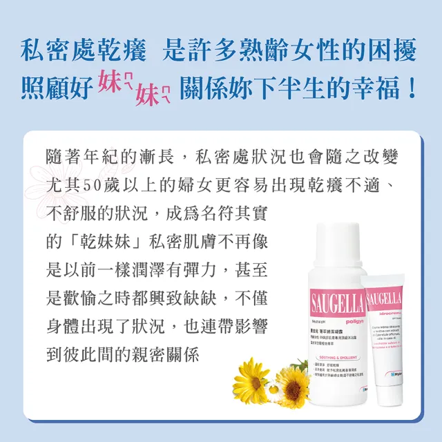 【SAUGELLA 賽吉兒】菁萃婦潔凝露二入組250mlX2(逆齡型/黃金女郎型)