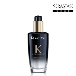 【KERASTASE 巴黎卡詩】黑鑽極萃逆時玫瑰香氛露100ml(卡詩髮油)