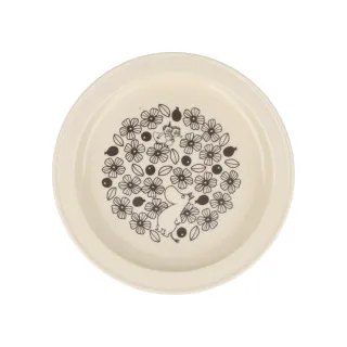 【yamaka】日本製 Moomin 嚕嚕米 陶瓷餐盤 深盤 21cm 花漾繽紛 嚕嚕米(餐具雜貨)