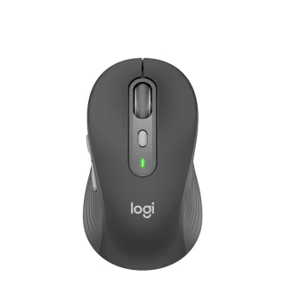 【Logitech 羅技】M750多工靜音無線滑鼠(石墨黑)