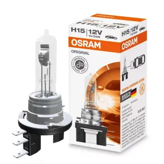 【Osram 歐司朗】H15 汽車大燈燈泡 3200K PGJ23t-1 12V/55W(公司貨)