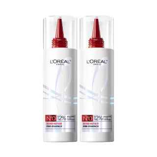 【LOREAL Paris 巴黎萊雅】髮芯修護強化洗前精華300ml 2入組