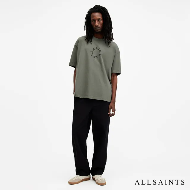 【ALLSAINTS】TIERRA 純棉寬鬆LOGO短袖T恤(多款任選)