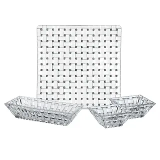 【Nachtmann】Bossa Nova巴莎諾瓦點心盤四件組(原廠彩盒)