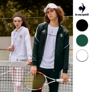 【LE COQ SPORTIF 公雞】休閒經典立領/連帽外套 男女款-3色-LWU61362_LWU62362