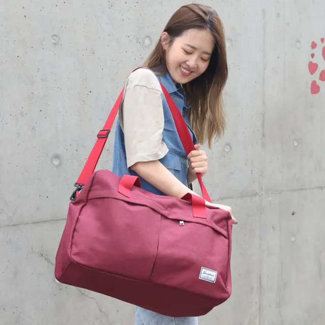 【Catsbag】雙11 磨紗料二用旅行袋 A3354(#旅行袋#斜背包)