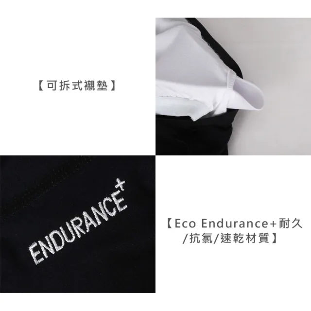 【SPEEDO】ECO ENDURANCE+ 女運動連身泳裝-游泳 泳衣 黑深灰(SD8135170001)