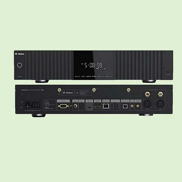 【Zidoo 芝杜】UHD8000 8K UHD多媒體播放機