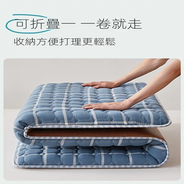 【拉夏貝爾家紡】床墊 軟墊 乳膠床墊 冬夏兩用 雙面床墊 單人床墊 宿舍床墊(厚6.5cm 120*200cm 預購15天)