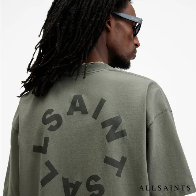 【ALLSAINTS】TIERRA 純棉寬鬆LOGO短袖T恤(多款任選)