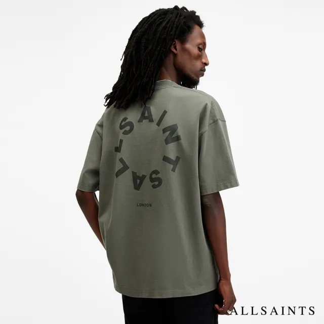 【ALLSAINTS】TIERRA 純棉寬鬆LOGO短袖T恤(多款任選)