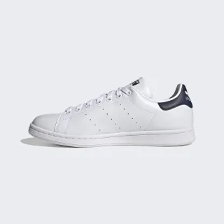 【adidas 愛迪達】Stan Smith 男鞋 運動 休閒 經典 穿搭 愛迪達 復古 低筒 史密斯 白 深藍(FX5501)