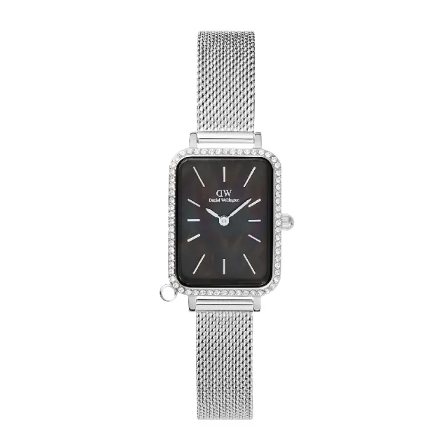 【Daniel Wellington】Quadro Charm Bezel 20x26mm(兩色任選)
