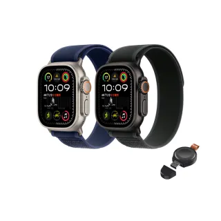 無線充電器組【Apple】Apple Watch Ultra 2 2024 GPS+行動網路 49mm(鈦金屬錶殼搭配越野錶環)