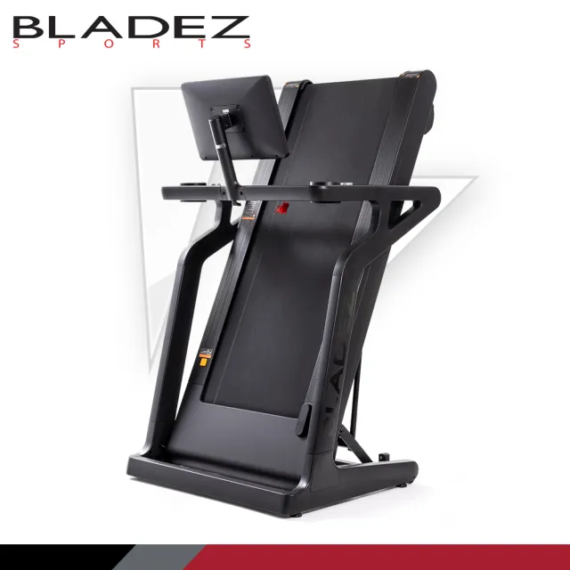 【BLADEZ】X7極限戰將商用電動跑步機(無刷馬達/ZWIFT/坡度揚升/藍芽喇叭/20吋觸控面板/飛梭旋鈕)