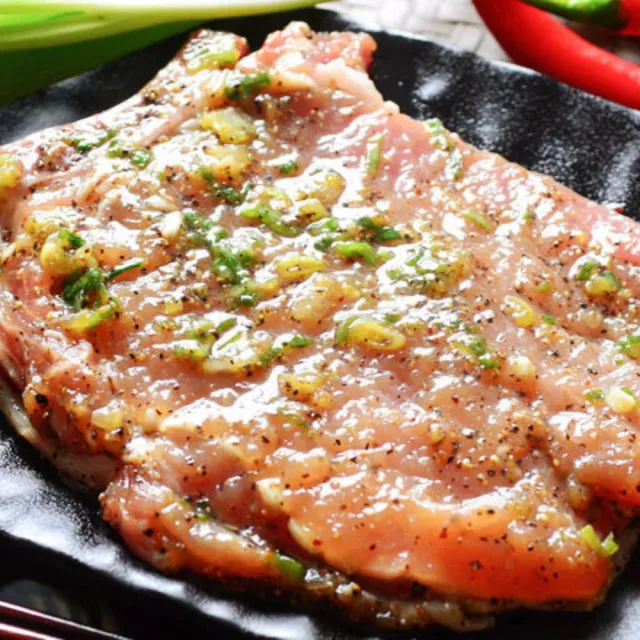 【正一排骨】台灣肉品-厚工手感排骨10入組(200g/片)