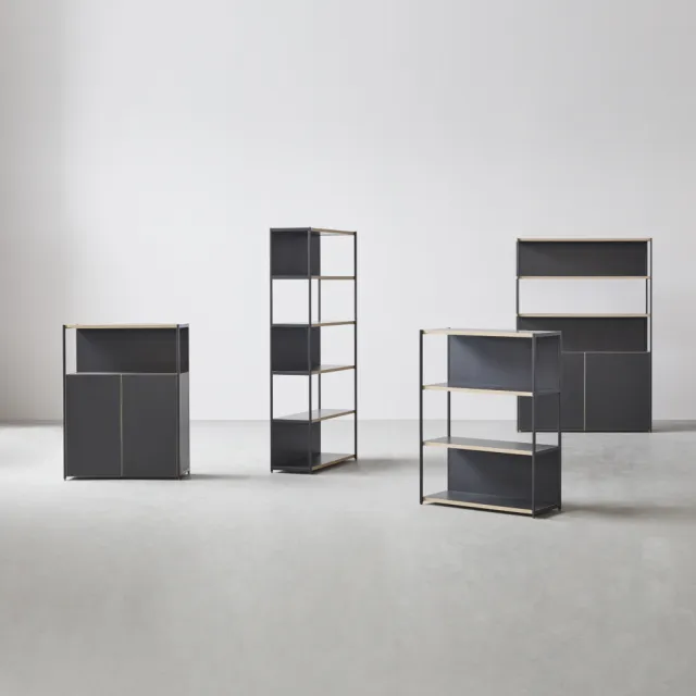 【DESKER】BOOKCASE 韓國設計監製 800型 三層書櫃 開放型 80*32*106cm(書櫃/收納櫃/置物櫃/專人組裝)