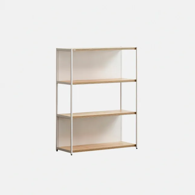 【DESKER】BOOKCASE 韓國設計監製 800型 三層書櫃 開放型 80*32*106cm(書櫃/收納櫃/置物櫃/專人組裝)