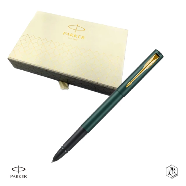 PARKER 派克 威雅XL系 潮水綠 鋼珠筆 布套 禮盒組(原廠正貨)