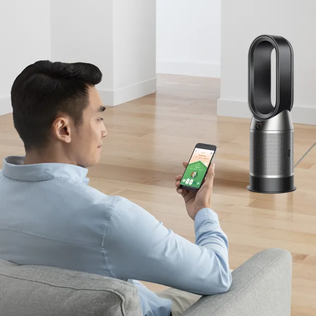 【dyson 戴森 限量福利品】Purifier Hot+Cool HP07 四合一涼暖空氣清淨機 循環風扇(黑鋼色)