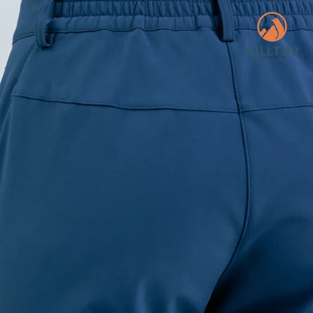 【Hilltop 山頂鳥】超潑水保暖彈性長褲 女款 藍｜PH31XFQ2ECE0