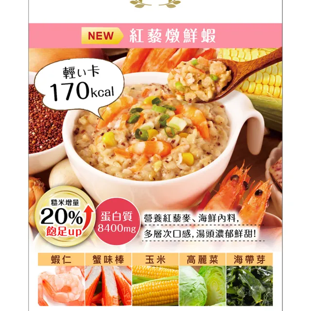 【Laler 菈？】輕孅高纖食感飽足餐六入組 36袋/菈樂代餐七種口味任選(葉家妤 推薦)