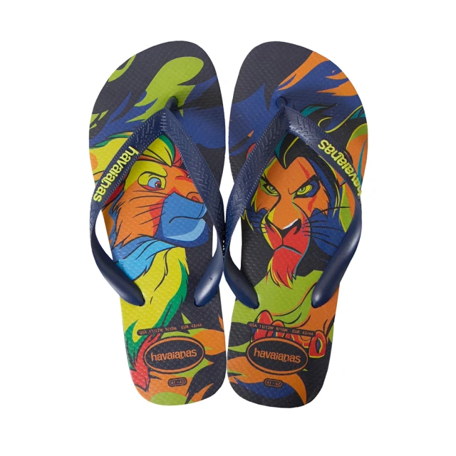 havaianas 哈瓦仕 TOP DISNEY CLASSICS系列 迪士尼獅子王聯名款(型號：00263 巴西集品)