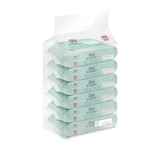 【麗嬰房】EDI超純水嬰兒潔膚柔濕巾20抽*6入(純水溼紙巾/嬰兒柔膚巾)