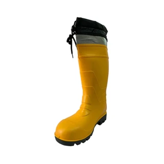 【Maipinpai 美品牌】SR555安全雨鞋 鋼頭鋼底 防砸防穿刺(符合CNS標準 工地安全 勞工安全)