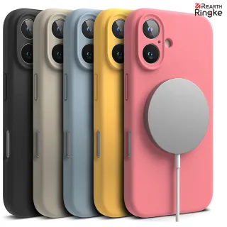 【Ringke】iPhone 16 Pro Max /16 Pro /16 Plus /16 Silicone Magnetic 磁吸矽膠手機保護殼(Rearth)