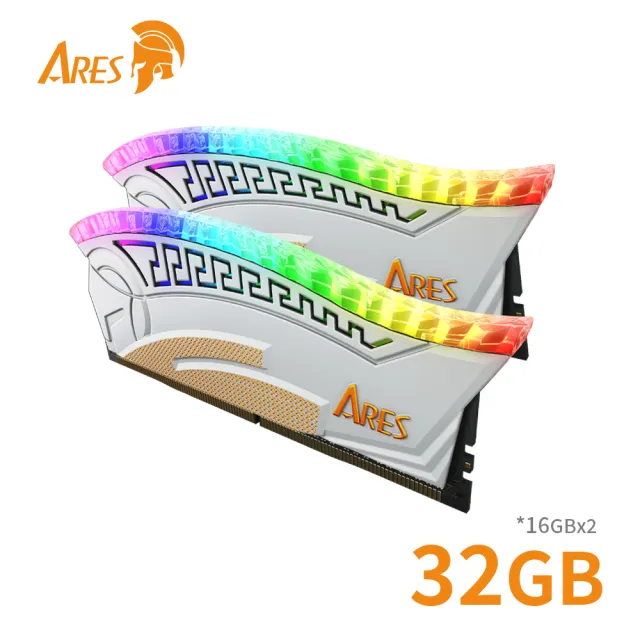 【DATO 達多】ARES Armor DDR4 3200 32GB RGB 超頻記憶體(16GBx2)