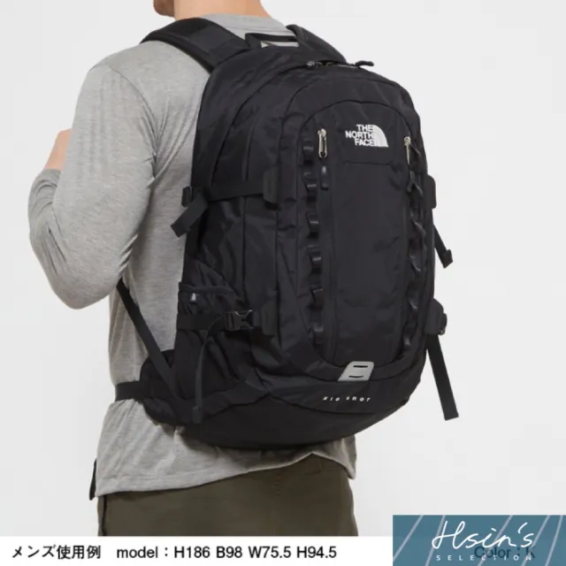 【The North Face】日本版 Big Shot 大型 北臉 黑色 帆布 防潑水 北面 女包 男包 背包 書包 後背包