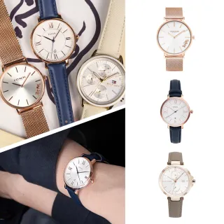 【FOSSIL】x【COACH】x【Tommy Hilfiger】經典時尚款式 米蘭帶/皮革/鋼帶 手錶 男女款 年中慶(共32款)
